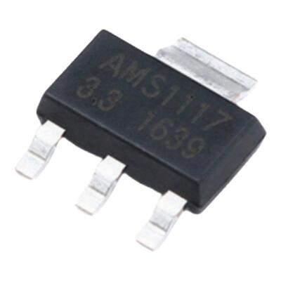 AMS1117-1.2/1.8/2.5/3.3/5.0V ADJ SOT-223 电源降压IC 稳压芯片