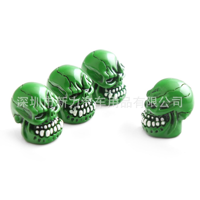 自行车摩托车汽车改装气门嘴//大牙树脂气门嘴个性气门嘴鬼轮胎