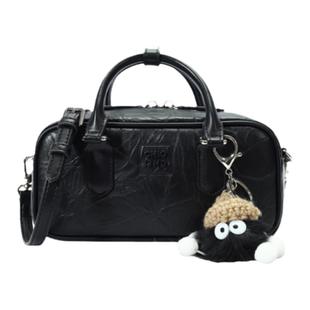 南风Chio2nd 冬日小精灵枕头包保龄球包包女手提小拎包单肩斜挎包