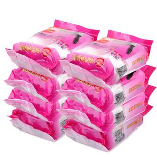 净得丽家居粘尘纸可撕式16cm斜撕 粘毛滚筒除尘器粘毛滚刷替换包