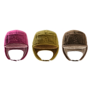 上森雷锋帽女2025新款秋冬保暖防风护耳头套显脸小大头围滑雪帽子