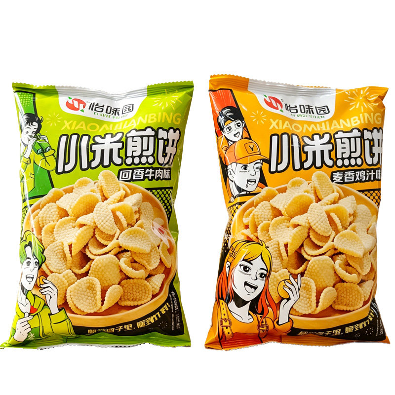 怡味园102g小米煎饼袋装零食