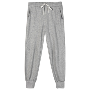 0.1%有志者UZIS篮球运动长裤男束脚美式休闲秋冬保暖加绒卫裤蓝标