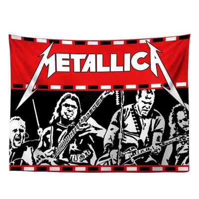 metallica激流金属乐队挂布