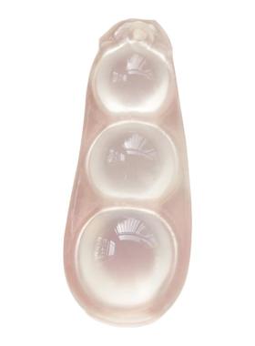 冰种玉髓豆子吊坠甜美小众