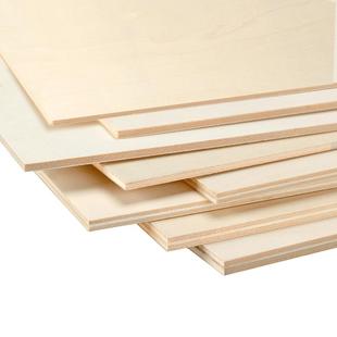 木板建筑模型材料手工diy椴木板三合板薄木板片激光切割定制木板