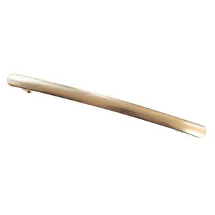 极简主义~韩国小号大号金属拉丝一字夹弹簧夹法式欧美扎马尾发夹