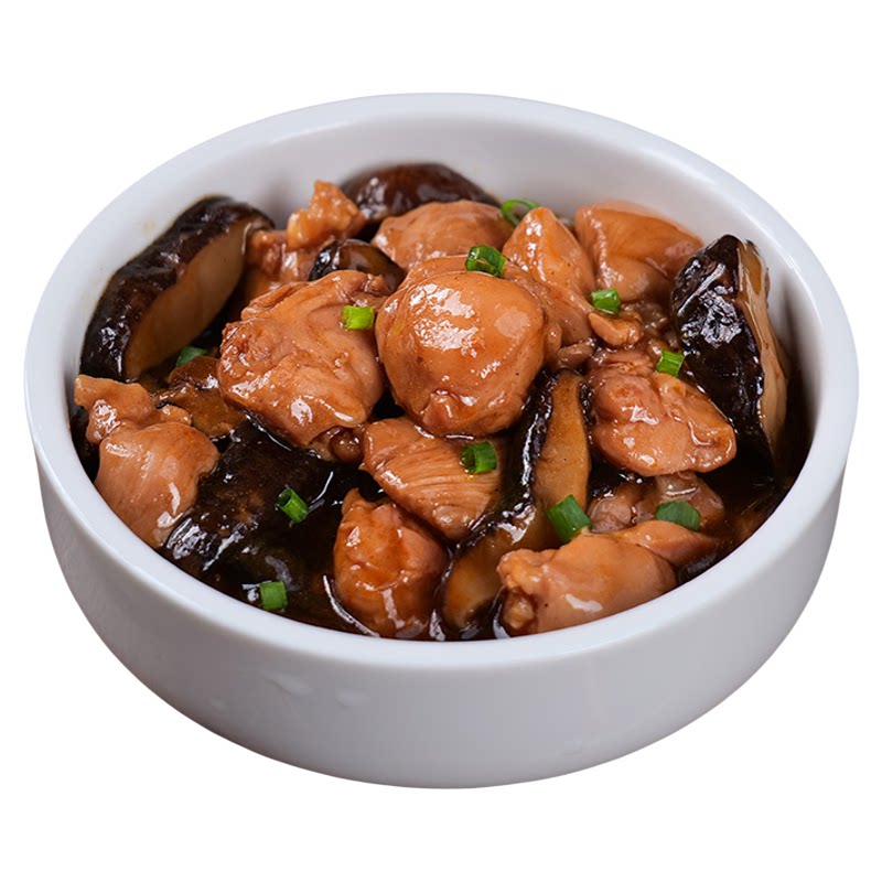 粮农香菇滑鸡220g预制菜料理包外卖商家用速食快餐盖饭成品菜批发