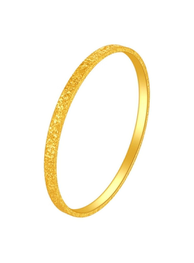 金包银古法传承金新款碎冰冰手镯