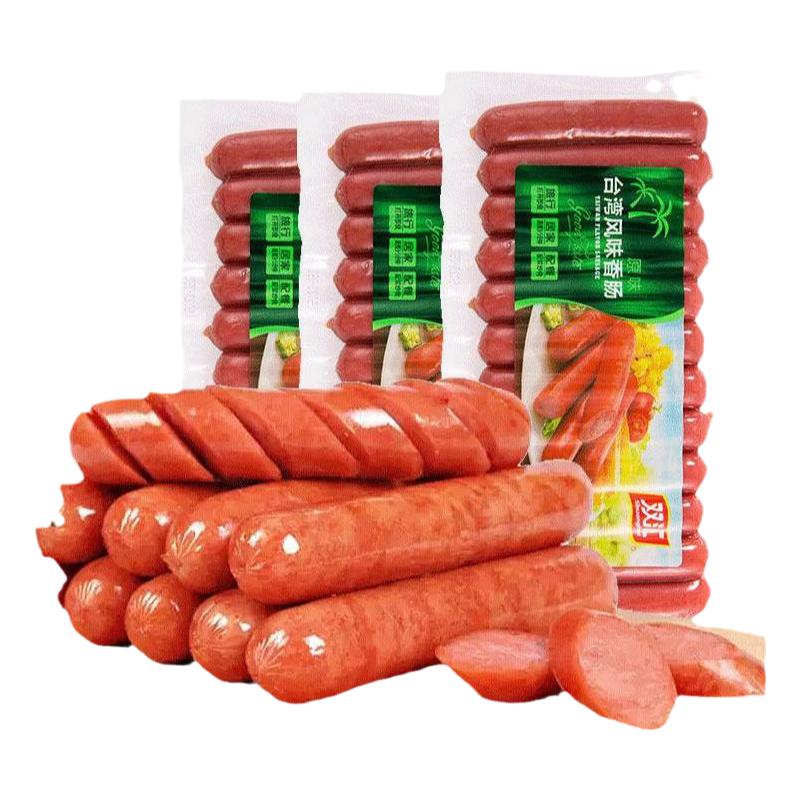 双汇地道肉偿纯肉台湾风味烤肠