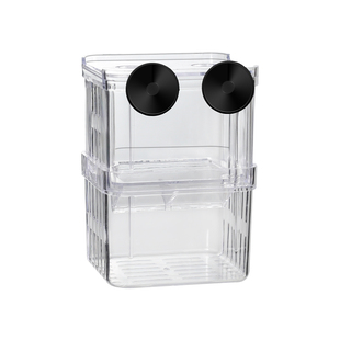 鱼缸隔离盒孔雀鱼繁殖盒小鱼苗孵化器分离养殖缸亚克力迷你鹦鹉鱼