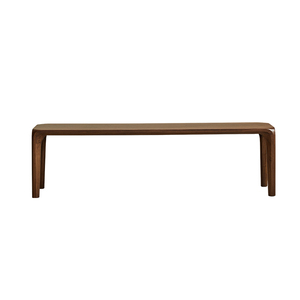 北美黑胡桃木长凳实木长凳子长条凳榫卯家用长凳餐椅创意床尾凳