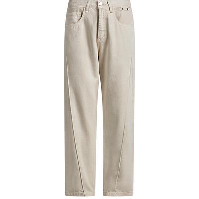 CHINISM赤尘黄泥染牛仔裤