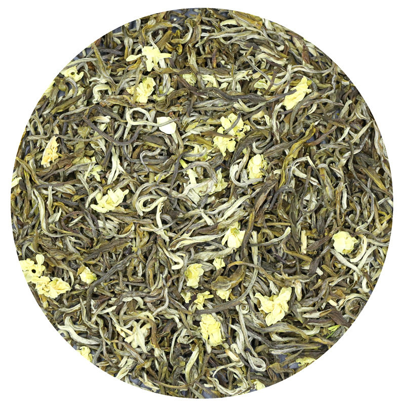 茶厂直发茉莉花茶新茶浓香云南大白毫炒花飘雪大龙毫250克袋装