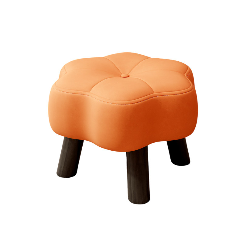 可爱花朵凳儿童小凳子家用矮凳大人可坐结实耐用实木小凳子小板凳