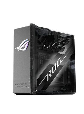 【政府补贴10%】华硕ROG 魔盒透视版WiFi7电竟无线路由器(9个2.5G口MTK AI 内芯2GB DDR4内存)Aimesh随心路由