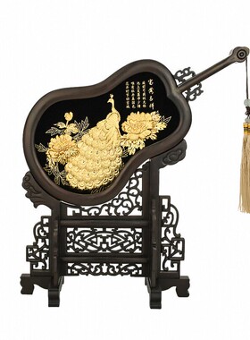 富贵吉祥金箔摆件教师节中秋节礼