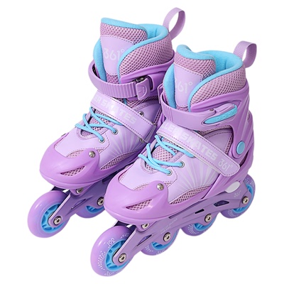 轮滑鞋新款初学者可调码专业滑冰