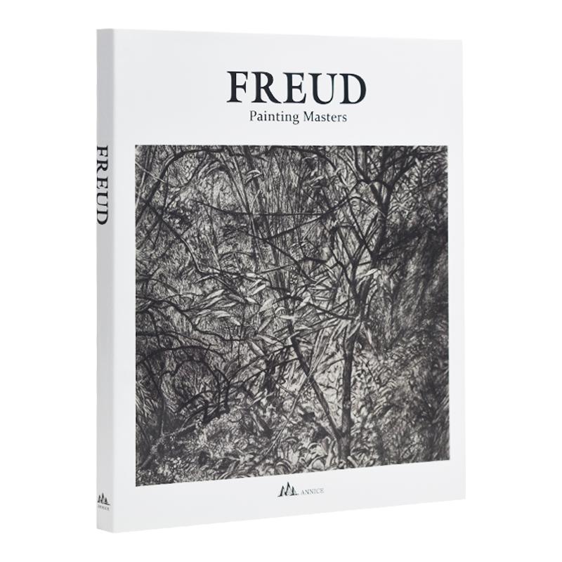 Lucian Freud大师卢西安弗洛伊德艺术硬壳杂志阅读真书装饰品摆件