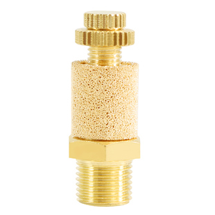 长头尖头平头SLM电磁阀消声器可调节流塑料消音器BSL-01/02/03/04