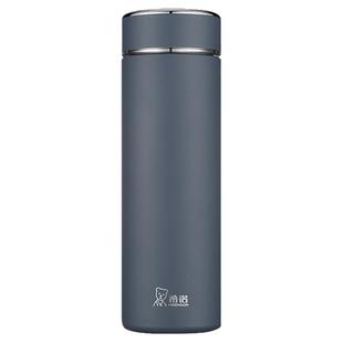 希诺304不锈钢保温杯正品 男士大容量带滤网泡茶杯 便携商务水杯