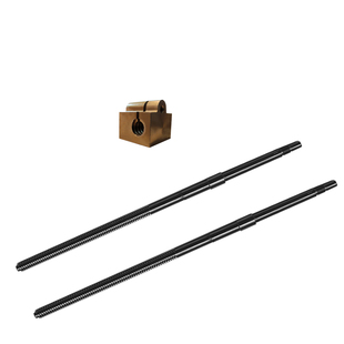 普通车床丝杆配件中拖板丝杆螺母广州三环南方珠江C6132C6140铜套