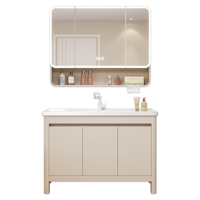 太空铝蜂窝落地式浴室柜组合