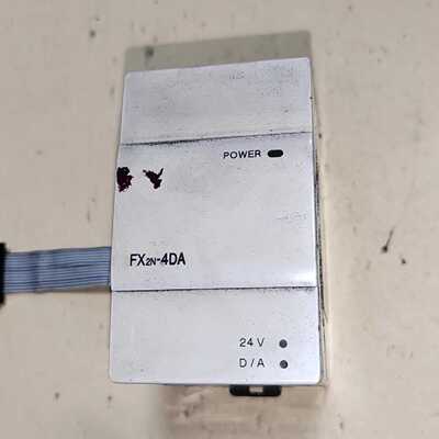 【议价】正品三菱模块FX2N4DA拆机件功能正常包好实物图拍