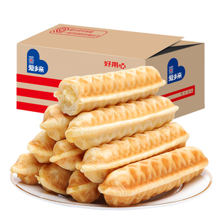 爱乡亲华夫面包棒整箱营养早餐零食小吃休闲食品办公室下午茶