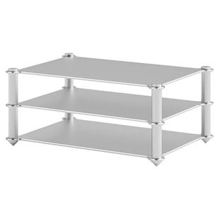 DOUK AUDIO三层铝合金音响功放机架HIFI功放耳放解码器桌面器材架