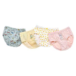 专柜正品威奇猫儿童女童面包裤三角裤拉拉裤内裤一盒两条装