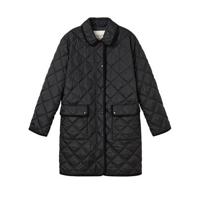 GANT/甘特女士复古中长款棉服