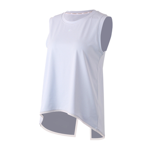 JSC轻盈凉感网球服运动背心健身服瑜伽上衣轻薄后开叉无袖t恤女夏