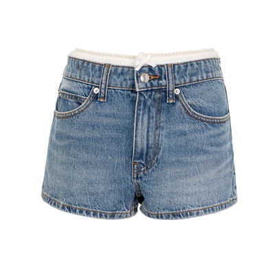 Alexander Wang女士牛仔短裤（水洗产品）银泰百货精品 301574