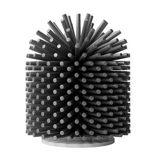 马桶刷硅胶头清洁厕所浴室卫生间刷子刷头家用无死角替换头通用刷