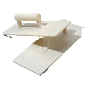 钢化抹灰板耐磨平面带边沙板泥瓦工刮灰工具塑料抹子搓板抹灰工具