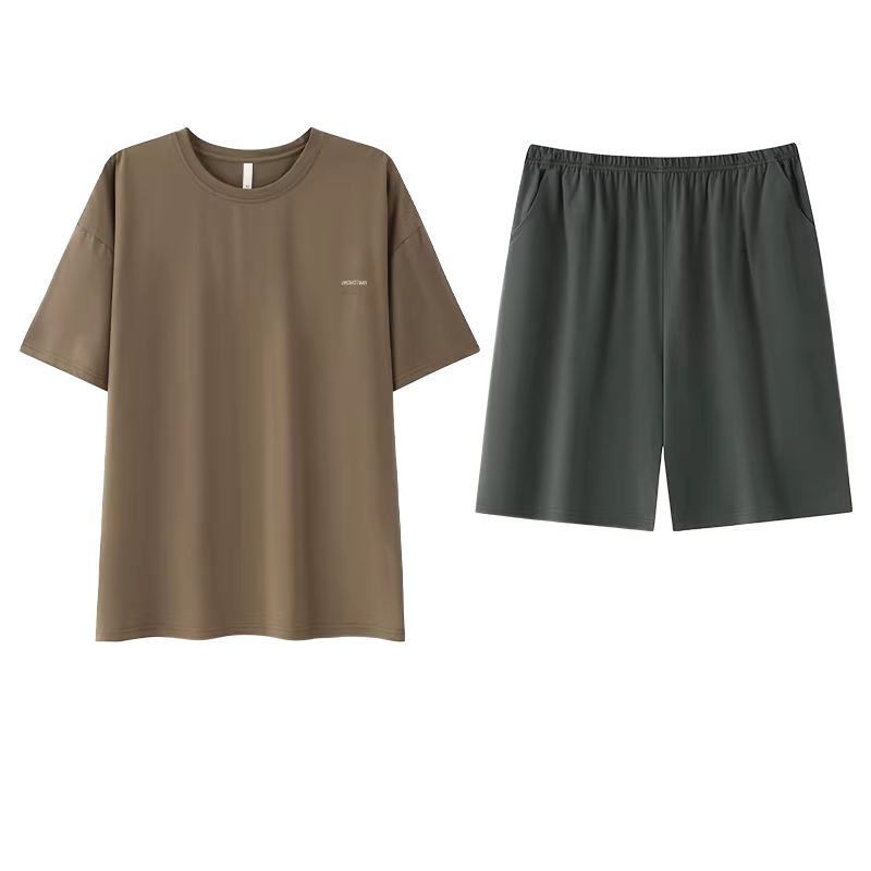 【大牌正品】男士纯棉简约家居服