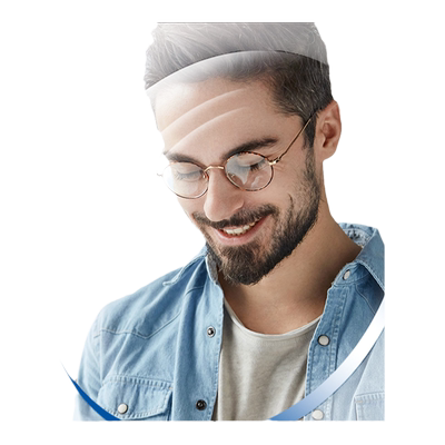 蔡司高清近视眼镜片2片装