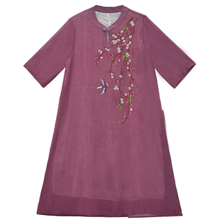 胖老太太奶奶装夏季裙子宽松200斤胖妈妈特体加肥加大码时尚肥婆