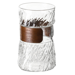 高硼硅咖啡玻璃杯套装美式拿铁果汁气泡澳白dirty商家用耐热水杯