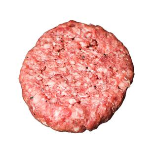 酣畅 黑椒牛肉饼汉堡饼100g/袋儿童早餐速食半成品懒人早餐高蛋白