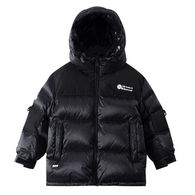 免洗儿童白鸭绒羽绒服2025新款