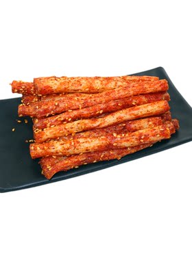 花蝴蝶麻辣小面筋爆汁辣条100g