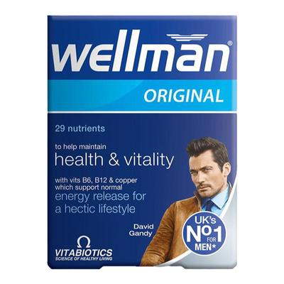 wellman男士复合维生素矿物质片