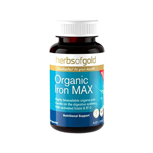 Herbs of Gold和丽康补铁小棕丸缺铁贫血女性孕期补铁片30粒