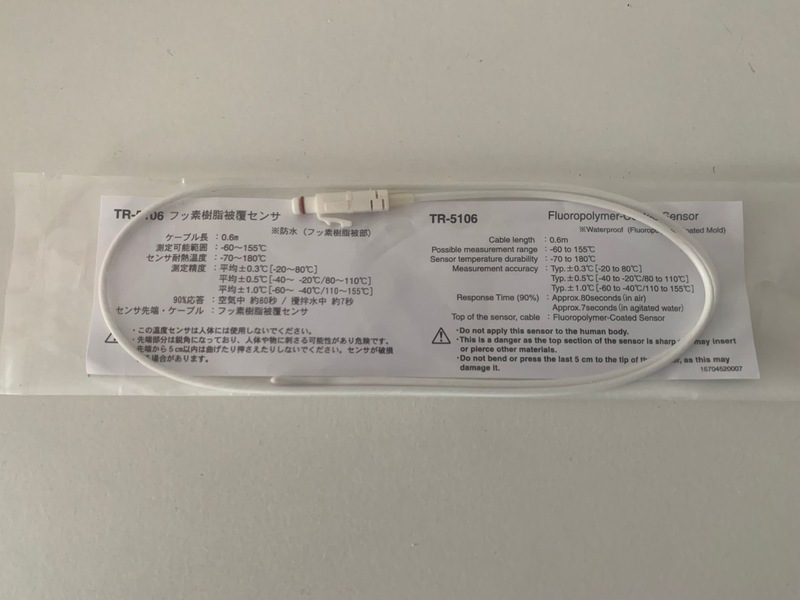 日本TandDTR-5106温度探头传感器记录仪TR-52i温度