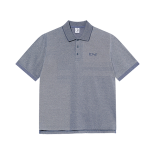 Polar Skate Co Pique Surf Polo Shirt 拼接提花针织休闲POLO衫