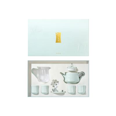 故宫淘宝竹下风雅茶具套装