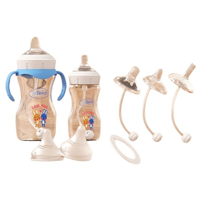 适配布朗博士奶瓶配件奶嘴贝亲