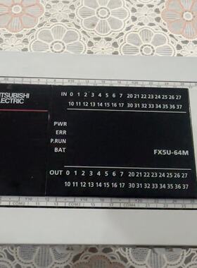 【议价-可维修】 Mitsubishi PLC 5UPLC FX5U-64MT/ES 工控备件